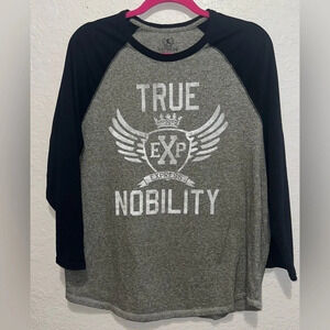 Express "True Nobility"  Women's Raglan T-Shirt